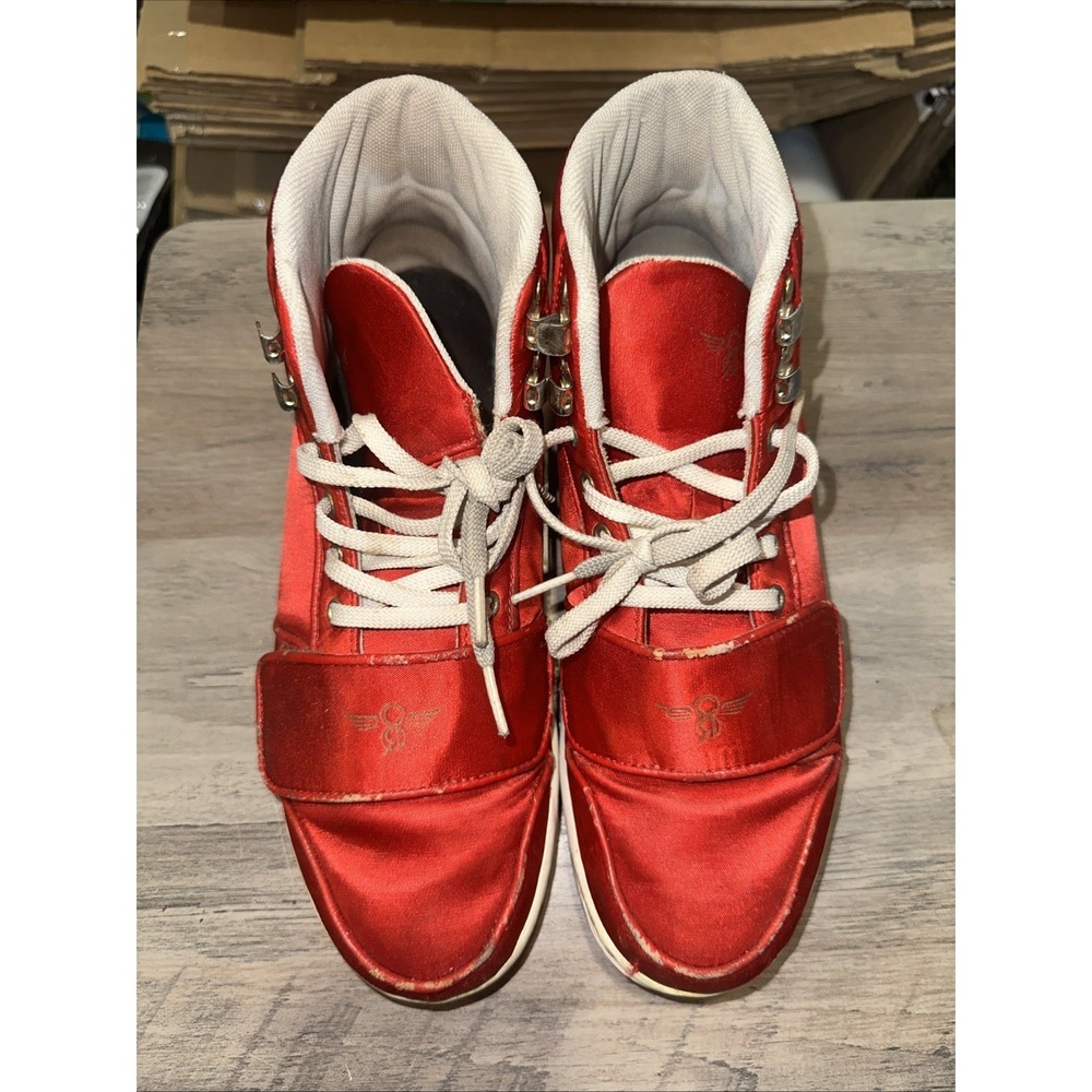 Reactive Recreation Red Shoes‎ Used Needs Work Size 9.5 L